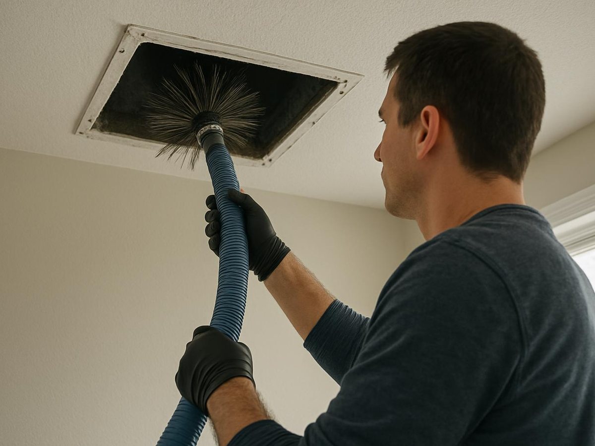 North Edge Air Duct Services work in Bowie